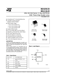 Datasheet MM24128-BBN5T производства STMicroelectronics